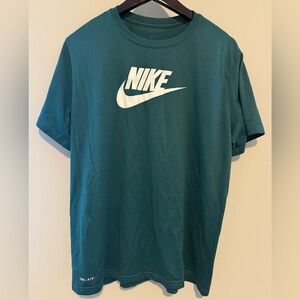 Nike Men's Short Sleeve Teal Tee Tshirt XL